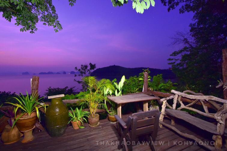 Tha Khao Bay View Bungalow Hotel Ko Yao Noi Exterior foto