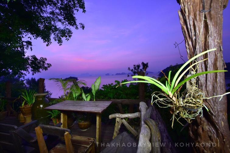 Tha Khao Bay View Bungalow Hotel Ko Yao Noi Exterior foto